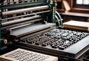 O que é letra de imprensa e como ela moldou a comunicação?