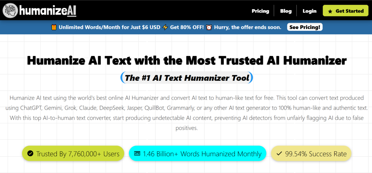 Humanize ai io - ferramentas para humanizar texto com IA gratuito