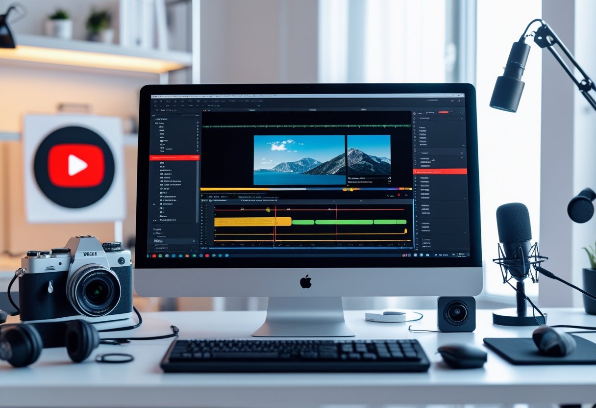 Os 5 melhores softwares de edição de vídeo para YouTube 2026 | SUA IMPRENSA