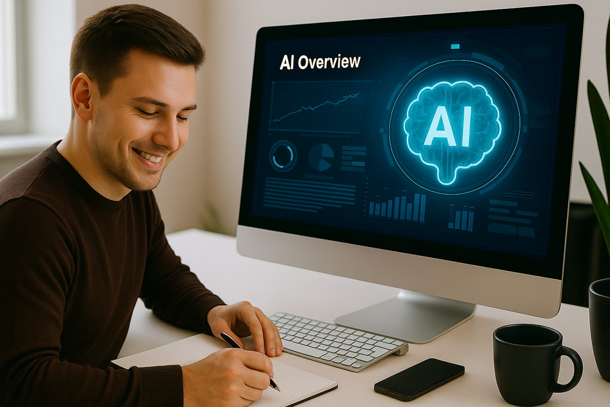 Por que seu conteúdo não aparece nas visões gerais de IA