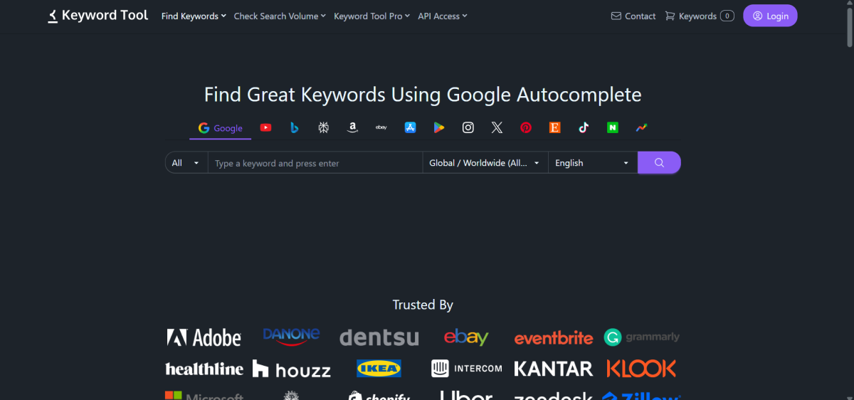 Keyword Tool - O que é SEO no Instagram​ 