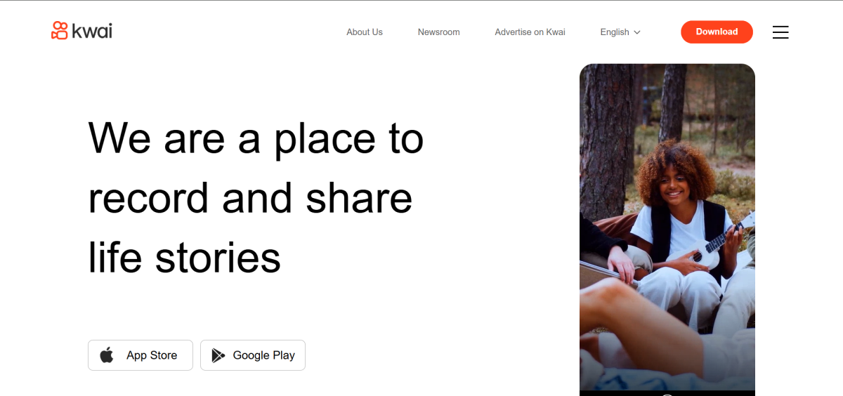 Kwai app de vídeos curtos