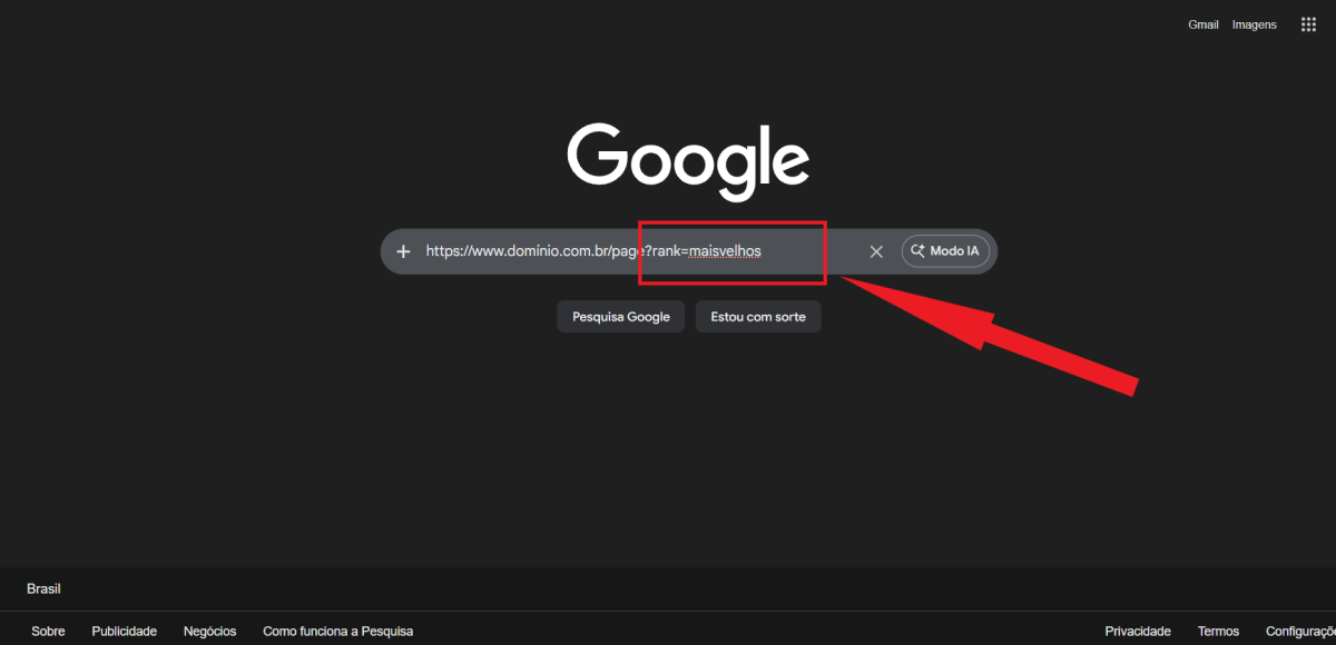 O que são parâmetros de URL