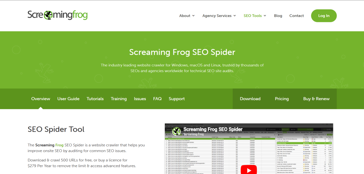Screaming Frog SEO para iniciantes