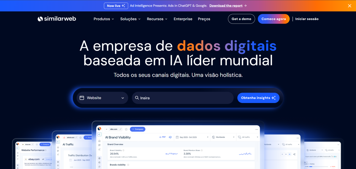 Similarweb - Ferramentas de análise de tráfego